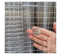 Grillage en acier inoxydable pour volaille 13 mm x 1 mm - Clôture de jardin et ferme en métal durable pour cages d'animaux 0,8 x 16 m Grille de protection robuste pour bétail