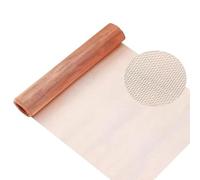 Grillage en cuivre durable 30 x 60 cm - 10-200 mailles for projets de bricolage, blindage des signaux et nettoyage, 1 pièce(100 mesh)