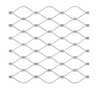 Grillagé Flexible en câble d'acier Inoxydable, Filet pour Cages d'animaux et de volailles, Filet antichute Haute Altitude, clôture de Balcon, pour Jardin, terrasse, intérieur et extérieur