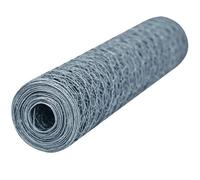 Grillage galvanisé 0,50 x 2,5m hexagonale 25mm Windhager