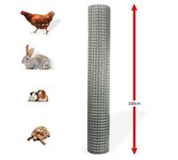 Grillage galvanisé à maille carrée 19 mm 1 x 10 m D31224