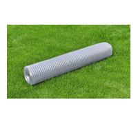 vidaXL Grillage pour volière Acier galvanisé 25 x 1 m Argenté