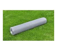 vidaXL Grillage pour volière Acier galvanisé 25 x 1 m Argenté