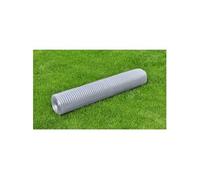 vidaXL Grillage pour volière Acier galvanisé 25 x 1 m Argenté