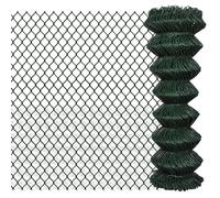 Grillage galvanisé en rouleaux à mailles carrées 25x1 m Clôture de jardin vidaXL