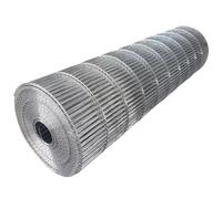 Grillage galvanisé soudé de 2,5 x 10,2 cm pour poulailler, clôture de jardin, clôture de jardin - Panneau en maille de 1,5 x 4 m pour protection des animaux et décoration