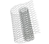 Grillage Hexagonal Vert pour Poules et Jardins, Fer Souple | Découpe Facile, Surface Lisse et Plate, pour Enclos Avicoles et Carrés Potagers, Entretien Simple