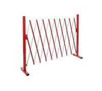 Grillage HWC-B34, aluminium rouge/blanc hauteur 103cm, largeur 32-265cm