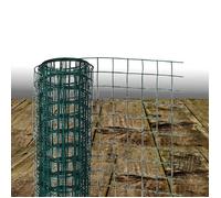 Grillage maille carrée galvanisé plastifié 13 mm - Nature®