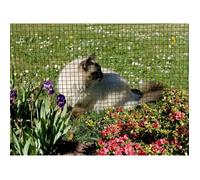 Grillage métal plastifié - NORTENE - Fensanet Plast 25 - 0,50 x 5 m - Vert - Maille 25,4 mm