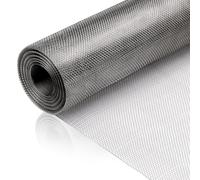 Grillage métallique à mailles fines,40 x 200cm largeur de maille 1 mm, grille métallique en acier inoxydable 304, filtre anti-campagnols, moustiquaire, grille métallique, pour parterre surélevé