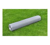 vidaXL Grillage pour volière acier galvanisé 25x0,5 m argenté