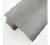 Grillage Métallique en Acier Inoxydable 304, Mesh 16/24/50/120/350 | Feuille de Mailles Fine en Treillis Métallique Tissé, pour Couverture D'aération, Brique D'air(350 Mesh,1x5m)