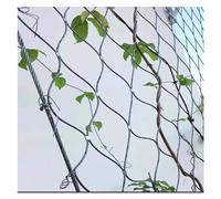 Grillage métallique flexible en acier inoxydable, 20 cm/2 mm pour plantes, décoration de jardin et rampes d'escalier, 0,8 x 6 m, filet de soutien pour plantes