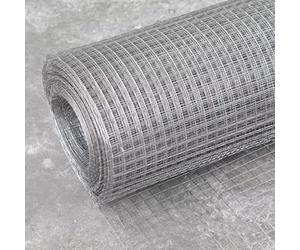 Grillage métallique Robuste de 1/2 Pouce - Rouleau de Grillage à Poules en Acier Inoxydable 304, Filet métallique soudé pour volailles, clôture de Cage Durable (1 m x 9 m