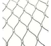 Grillage métallique soudé en acier inoxydable 304, 5 cm/2 mm, robuste pour clôture de jardin, filet en métal durable pour une utilisation en extérieur et en sécurité
