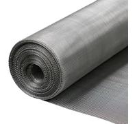 Grillage métallique tissé en acier inoxydable, 12 mailles/trous de 1,8 mm, moustiquaire en métal pour la lutte contre les rongeurs et les insectes, 1,2 x 2 m