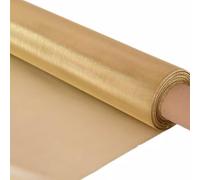 Grillage métallique tissé en laiton, Maille en laiton Coayuou, filtre en fil de cuivre, maille en fil de cuivre tissé, idéal(Brass 1x1m,10 mesh)