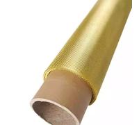 Grillage métallique tissé en laiton, Maille en laiton Coayuou, filtre en fil de cuivre, tamis en cuivre pur, maille en fil de cuivre(Brass 1x1m,100 mesh)