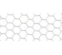 Grillage métallique triple torsion "Galvanex 25" - 1 x 10 m/25 x 0,8 mm