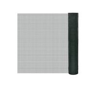 Grillage plastifié à mailles carrées 1m x 10 m,mailles 19 x 19 mm 140435 Vert G