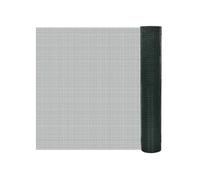 vidaXL Grillage plastifié à Mailles carrées 1m x 10 m,Mailles 25 x 25 mm