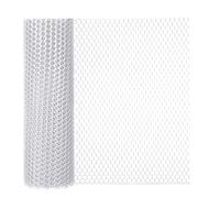 Grillage Plastique,40x500cm Rouleau de Grillage en Plastique pour Clôture avec 20 Sangles Fixes,Grillage Hexagonal pour Volaille Clôtures Jardin