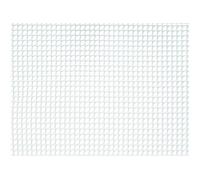 Grillage plastique maille 0,5 cm - blanc - 1 x 25 m CUADRANET