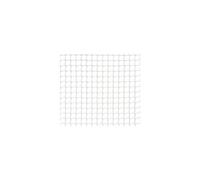 Grillage plastique maille 1 cm - blanc - 1 x 25 m CUADRANET
