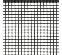Grillage Plastique Maille Carrée 10 mm, Filet de Protection Multi-Usages - Couleur et Longueur au Choix - h m 1x20 Anthracite