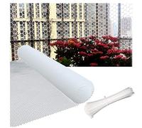 Grillage Plastique Sécurité, Filet de Protection pour Oiseaux Chat Animaux, Clôture en Plastique, Peut être Coupé, Filet Chat Anti-Chute pour Balcon Fenetre Poulailler (Color : Mesh 1.8cm, Taille :