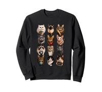 Grillage pour Enseignant, Chats, Salle de haton, Cadeaux pour enseigner la Vie Sweatshirt