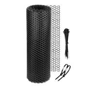 Grillage pour Volailles,Barrière Réutilisable Anti-Rouille | Rouleau Long de Grillage pour Jardin | Pour jardin, terrasse, patio, porche, cour, pelouse, ferme, poules, chats, chiens, lapins,