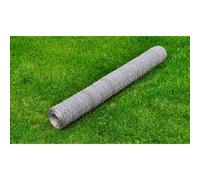 Grillage pour volière Acier galvanisé 25 x 0,75 m Argenté