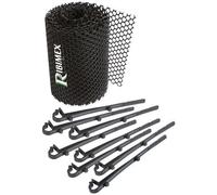 Ribiland Filet de vidange PRGG avec crochets de fixation Noir