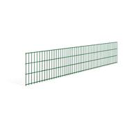 Grillage rigide vert 6/5/6 - Clôture discrète pour jardin