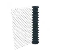 Grillage rouleau simple torsion gris, Rouleau 20m, Hauteur 1m00, Maille 50x50mm