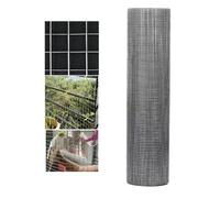 Grillage soudé en Acier Inoxydable 304 Haute résistance - Maille de 1/2 po pour clôture de Jardin, Cage à Poules, Facile à Couper, 1 m x 8 m (39 po x 26,2 pi)
