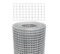 Grillage soudé en Acier Inoxydable, Mailles de 1/2 Pouce pour clôture à Poules, Cage pour Animaux de Compagnie et Filet à Lapins Durable, 1 m x 12 m (39 po x 39,4 pi)