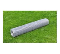 vidaXL Grillage soudé galvanisé 19x19 hauteur 1 m longueur 25 m fil 0,65 mm 140117 Gris G
