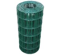 Grillage Souple Soudé Vert, 1m x 10m, Maille 100x75mm, Fil 2,05mm