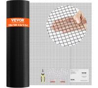 VEVOR Rouleau de grillage galvanisé 0,9x15 m grillage à poules 12,7x12,7mm Carré Galvanisé maille métallique à revêtement 1,06mm vinyle pour barrières de poulaillers enclos de volailles
