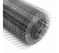 Grillage volière 12x12mm 25m 50cm Clôture Enclos Cage Lapin Jardin Poulailler