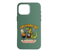 Grillasaurus Drôle BBQ Dinosaure Père Humour Papa Gag Blague Coque pour iPhone 16 Pro Max