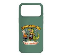 Grillasaurus Drôle BBQ Dinosaure Père Humour Papa Gag Blague Coque pour iPhone 17 Pro Max