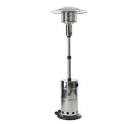 Grillchef Sirius Parasol Chauffant au Gaz, Acier, 235 x 76 x 76 cm