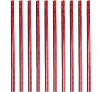 Grille 10pcs Climatisation voiture Glace Rouge sortie air Bande moulure bordure