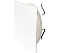 Grille 166x166mm à clipser avec plaque carrée + moustiquaire G