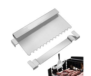 Grille à blocs de graisse, grille à graisse, 2 bouchons à graisse en acier inoxydable | Barbecue Tool Rack BBQ - Ustensiles de cuisine pour barbecue à dessus plat et autres barbecues