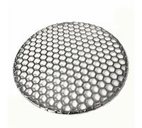 Grille à charbon de bois en acier inoxydable pour barbecue - 31 cm de diamètre, maille 304 de qualité alimentaire avec trous cellulaires pour une performance de barbecue supérieure, parfaite pour